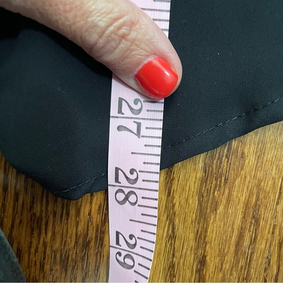 Maya Negri Black Sheer Blouse Long Sleeve Size XL/XXL - Picture 6 of 6